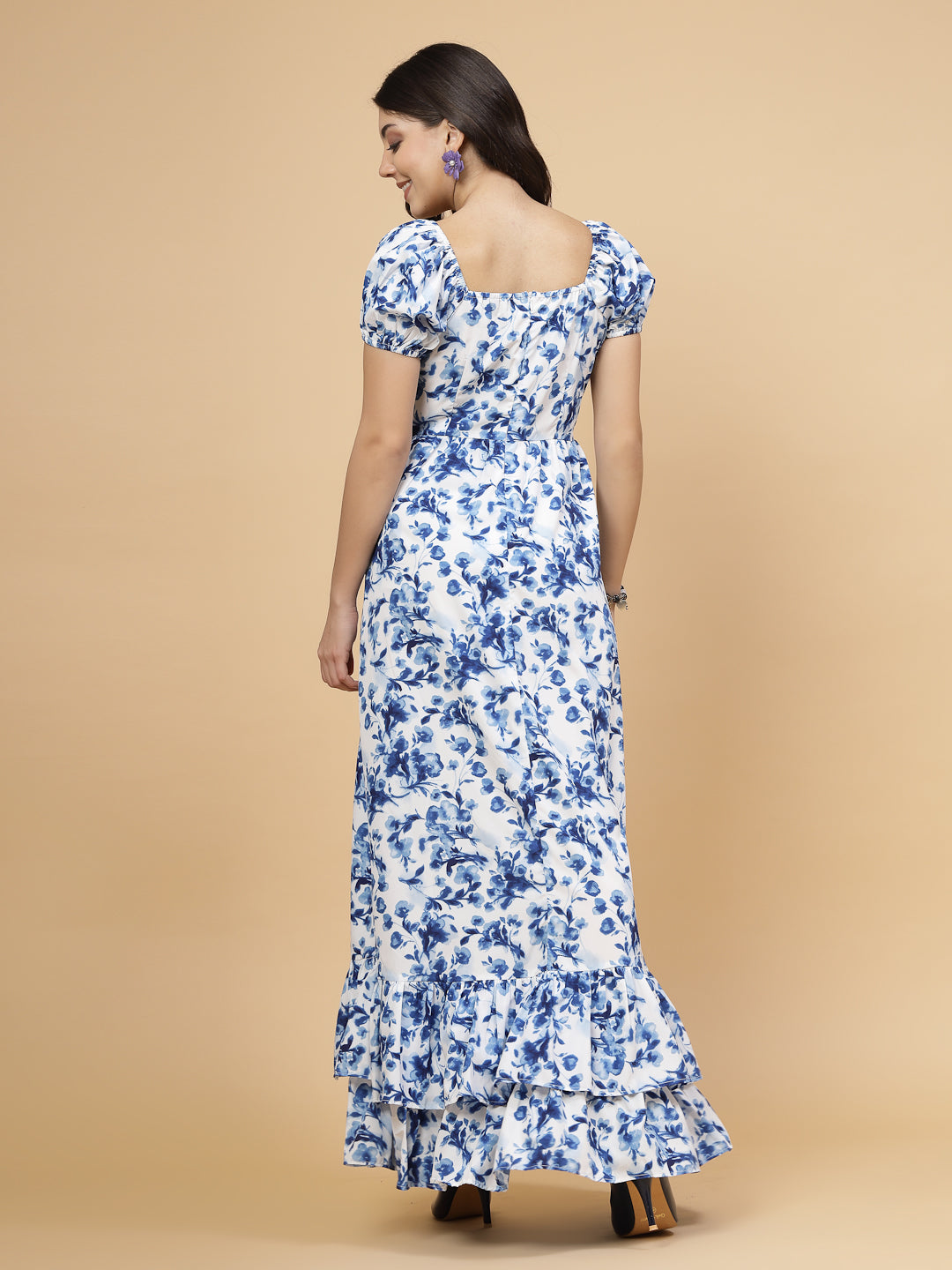 sachin and babi light blue dress Hailey White Embroidered Collared Halter Drop Waist Mini Dress (Archiv main image 1